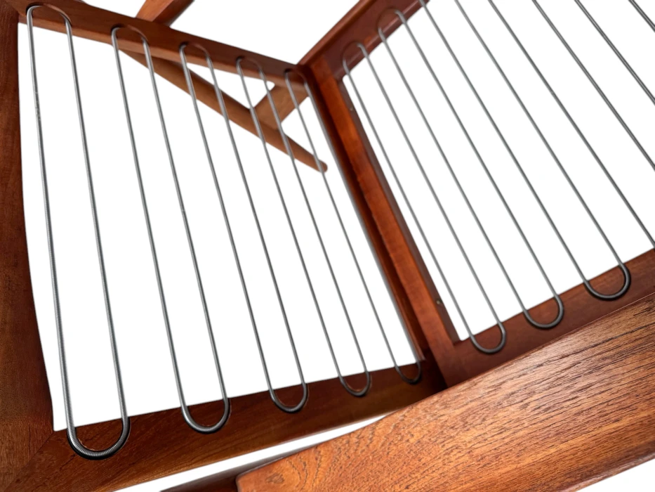 Two Mid-Century Modern Lounge Chairs by Arne Vodder for Glostrup, 1950s